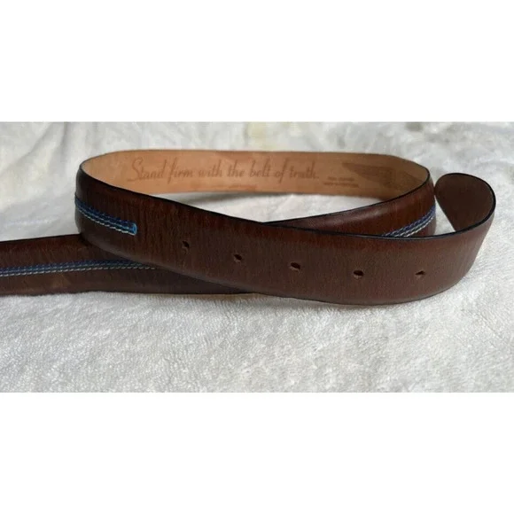 John Fluevog Unisex Leather with blue stitches size 36 - Picture 11 of 11